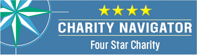 WE’RE RATED 4 OUT OF 4 STARS ON CHARITY NAVIGATOR!