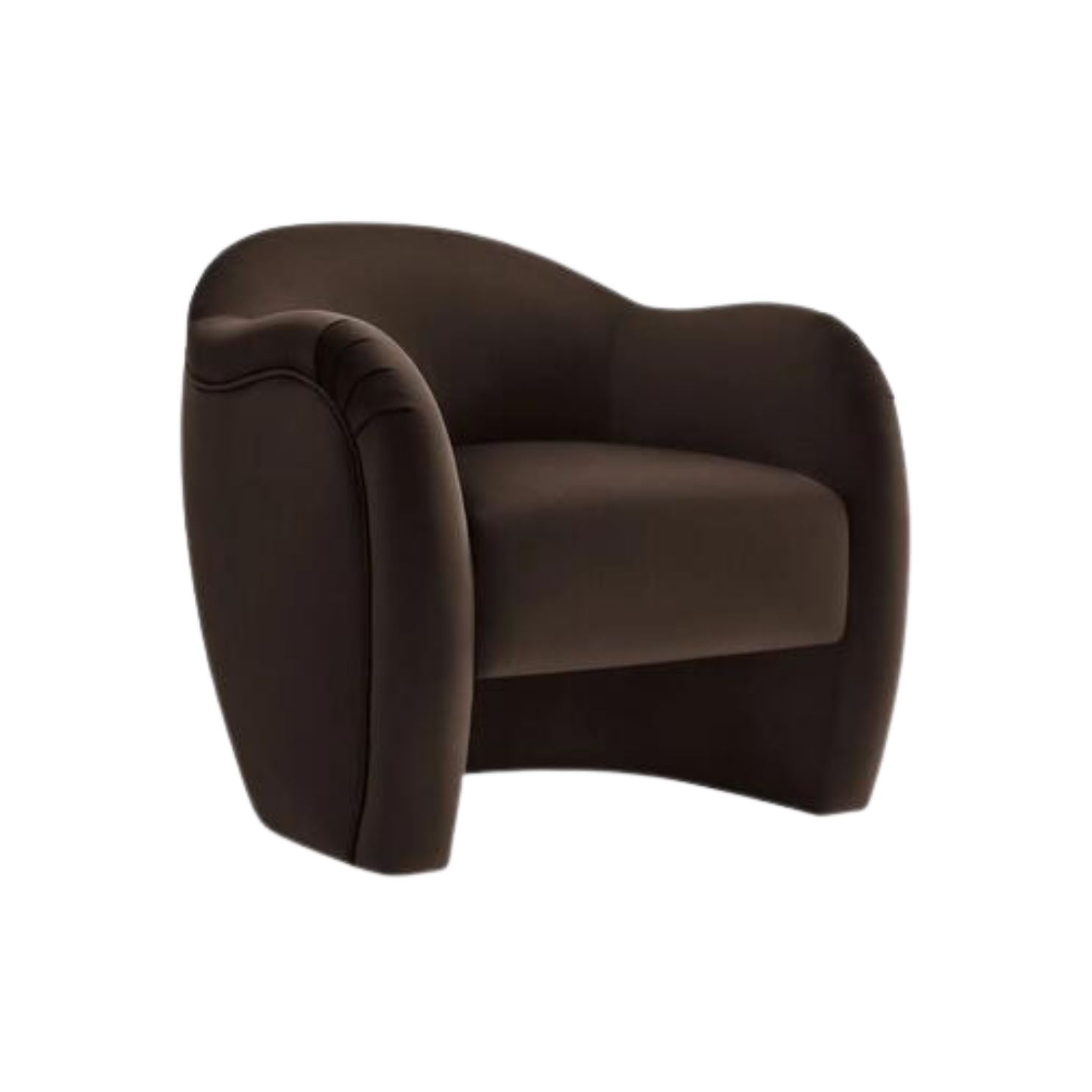 Compose Velvet Accent Chair