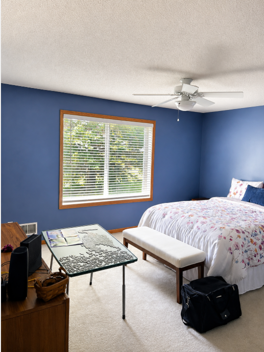 Interior Bedroom painting in apple valley