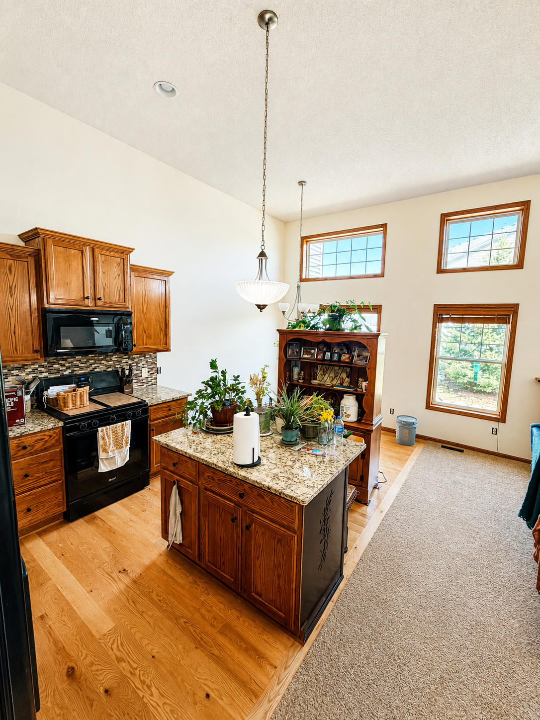 Interior painters in Savage, MN. We repainted the common areas in this savage home in two days. The homeowner chose Alabaster by Sherwin Williams.