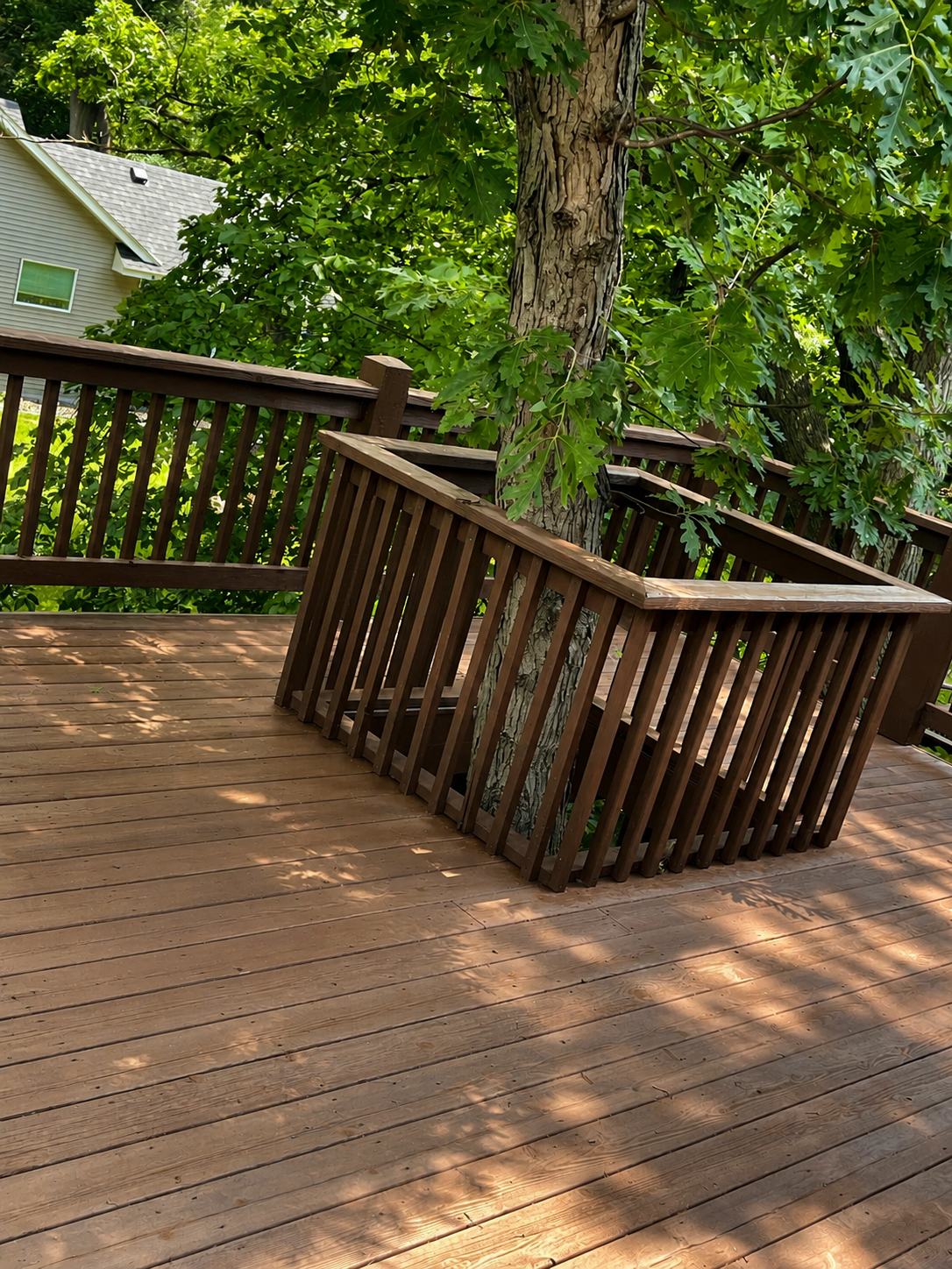 Deck Staining in Blaine, MN