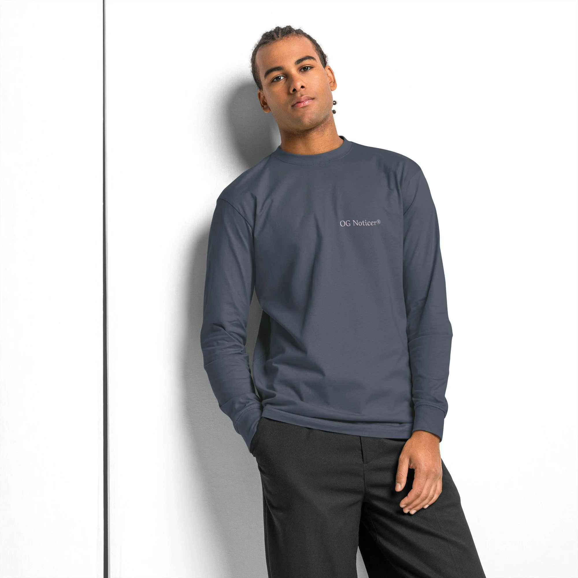 OG Noticer - Men's heavyweight long sleeve t-shirt