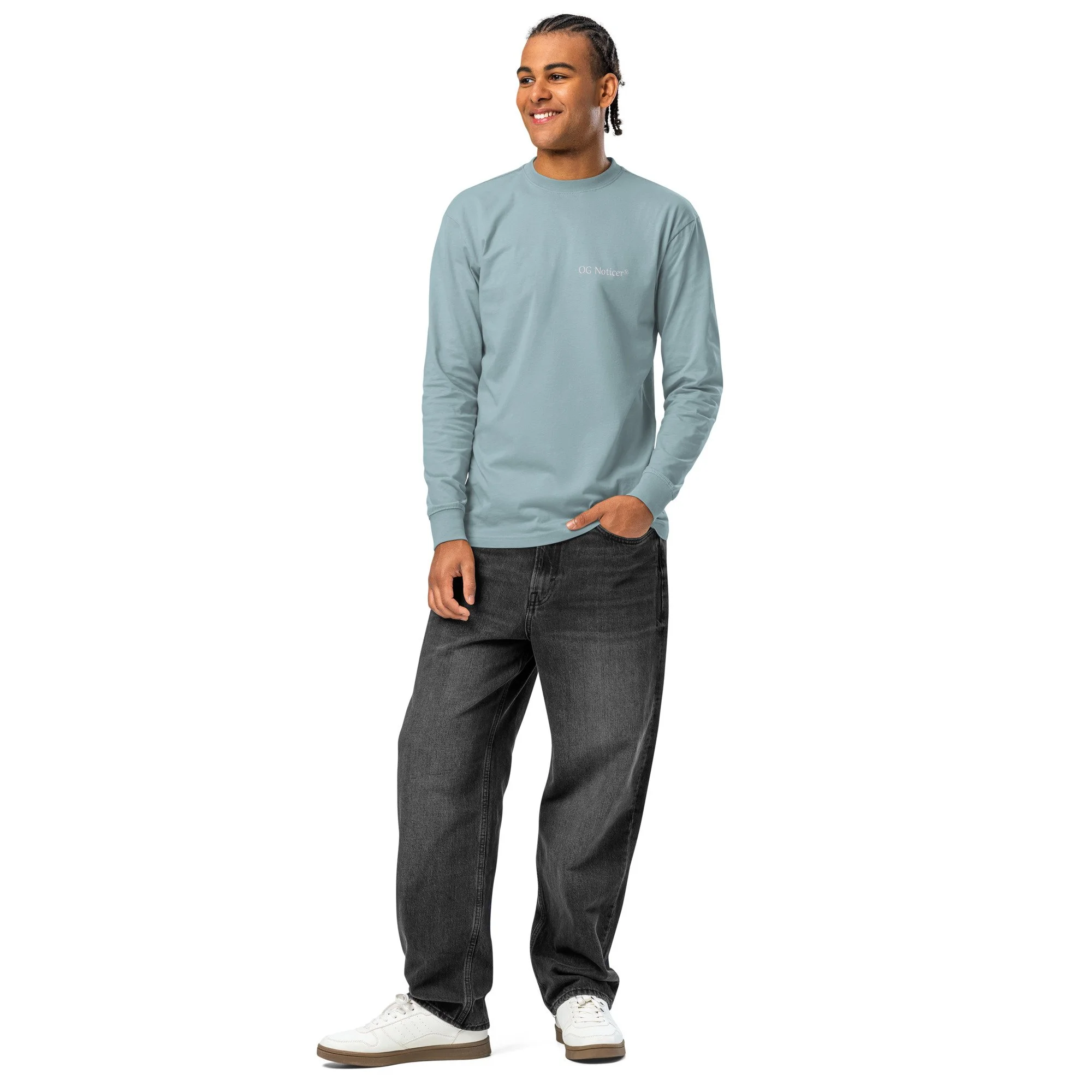 OG Noticer - Men's heavyweight long sleeve t-shirt