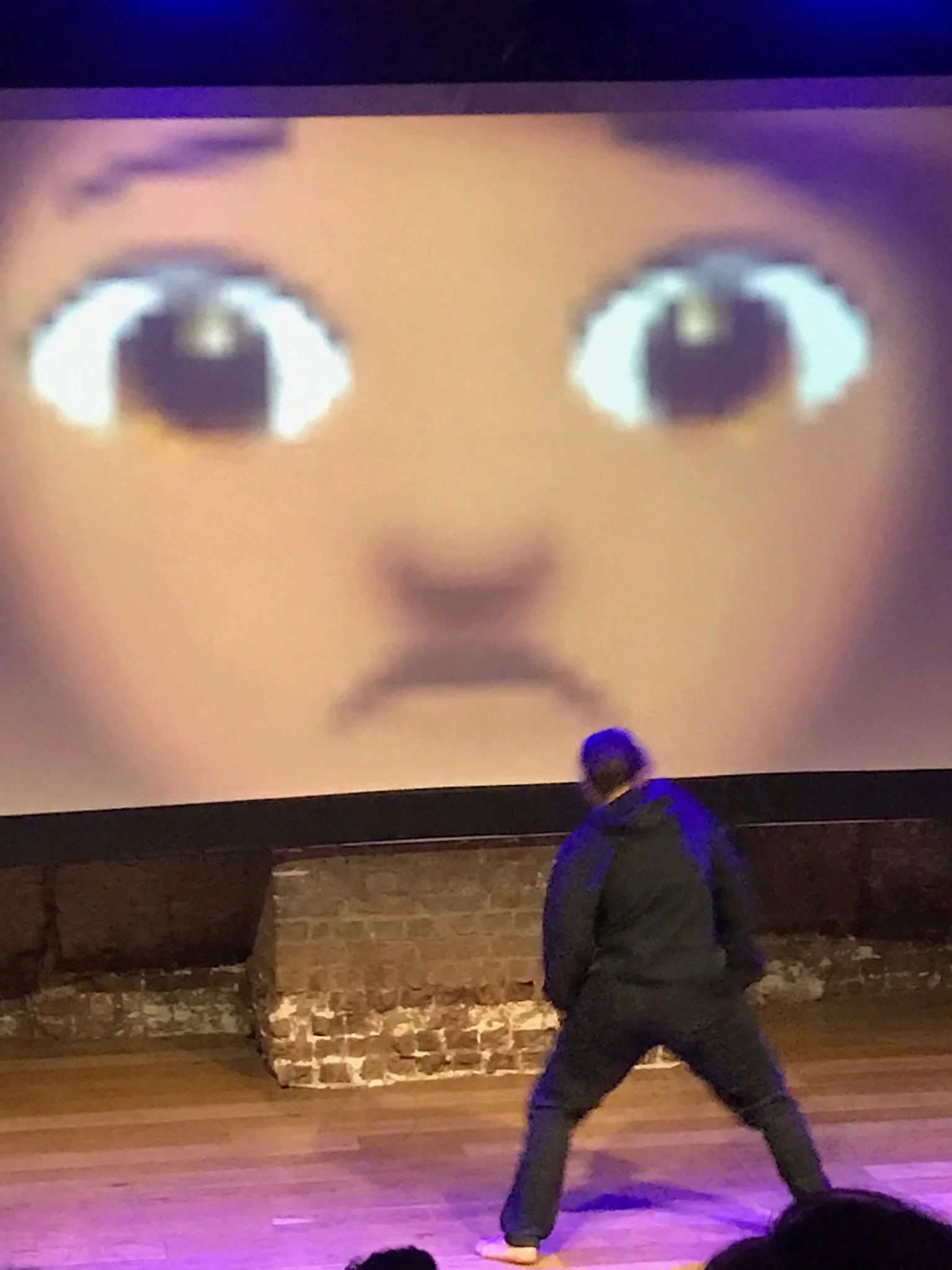 SAD, Multimedia Performance, The Black Flamingo Cabaret, the Roundhouse Theatre, London, U.K., 2019.