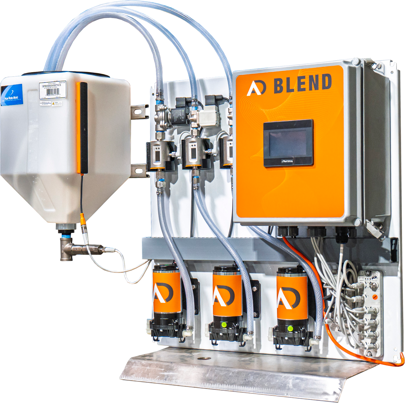 Automated Dairy Chemical Blending system