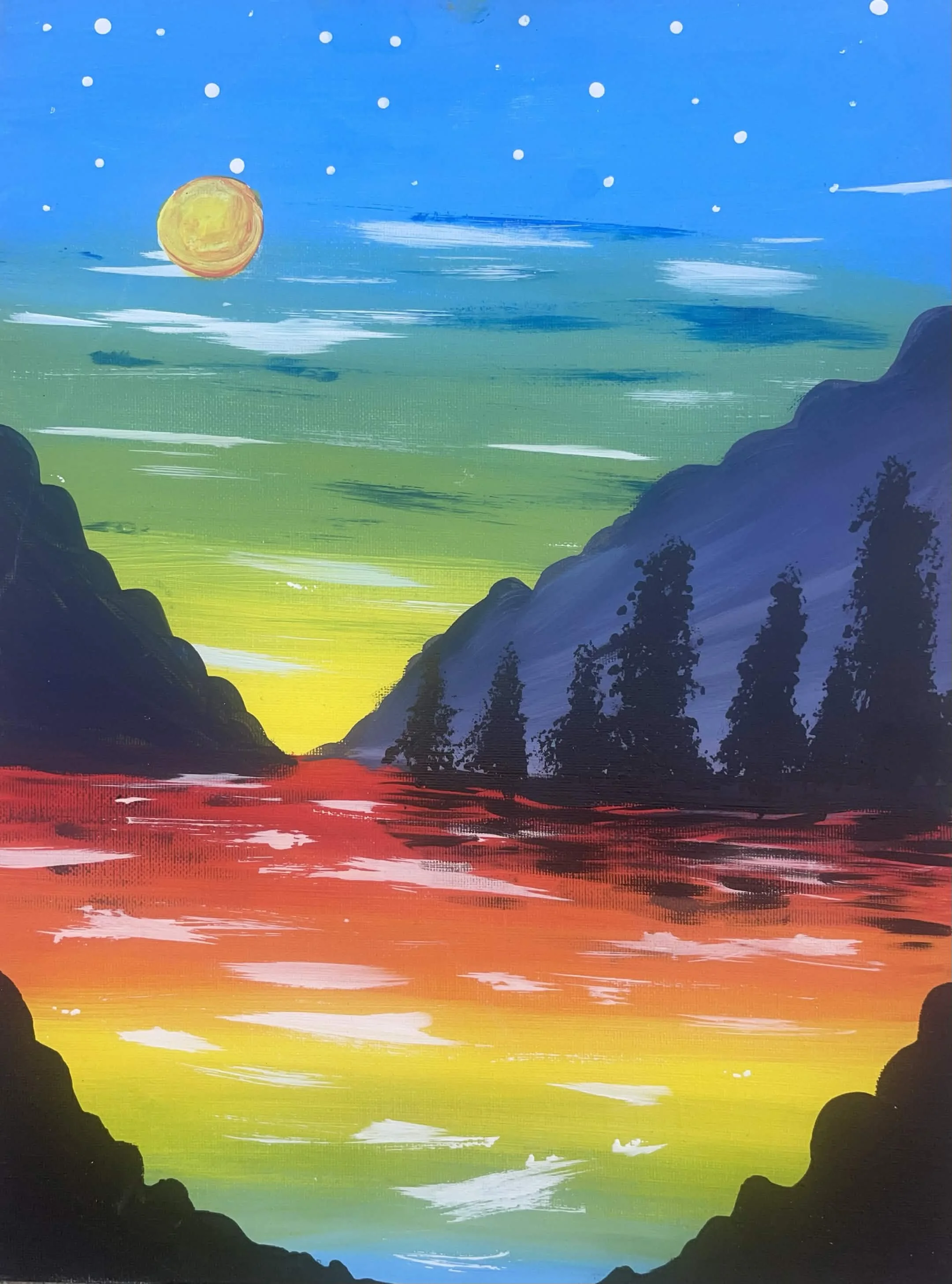 Rainbow Lake - 2 Hours