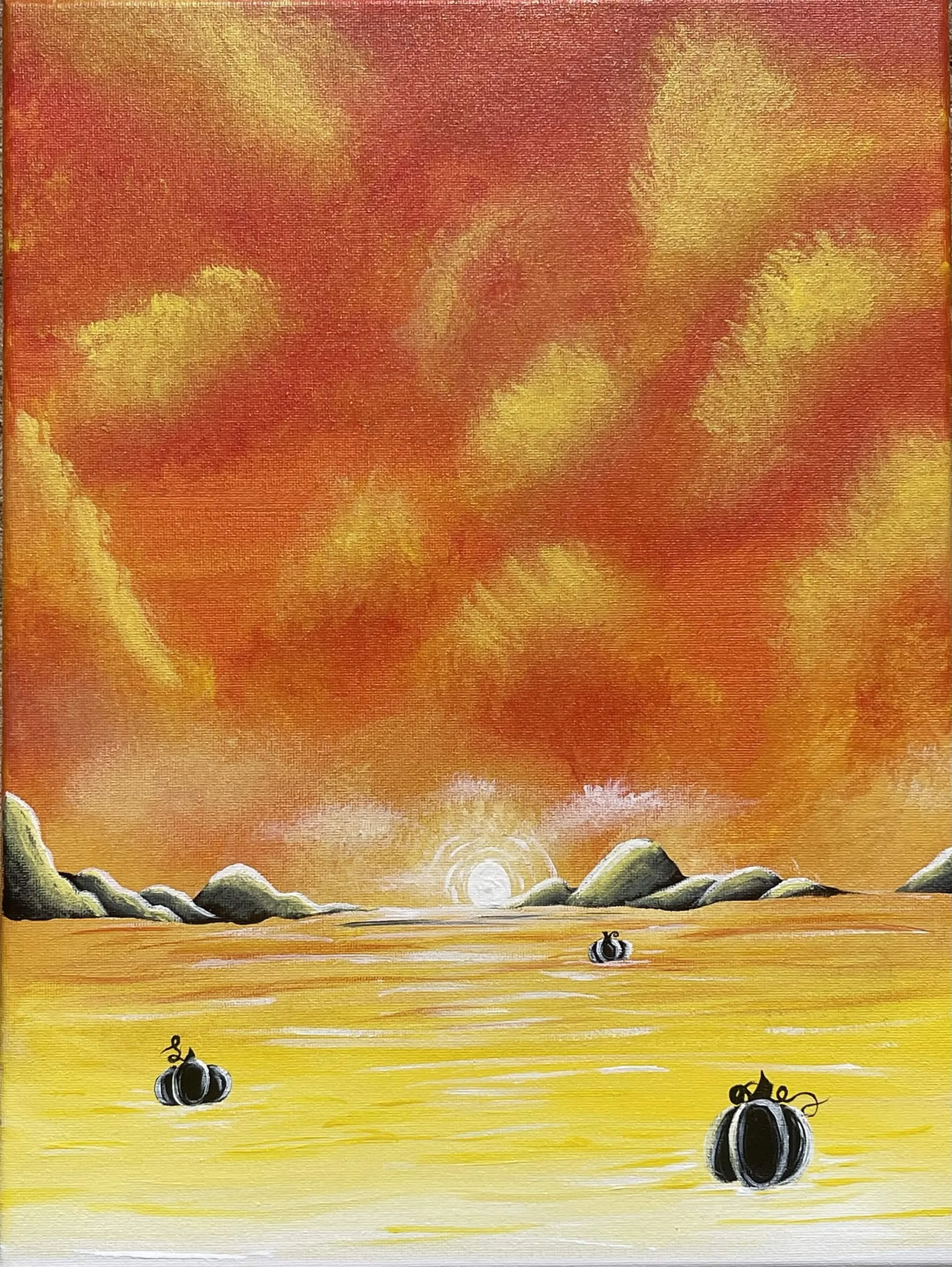Candy Corn Desert Sea - 2 Hours