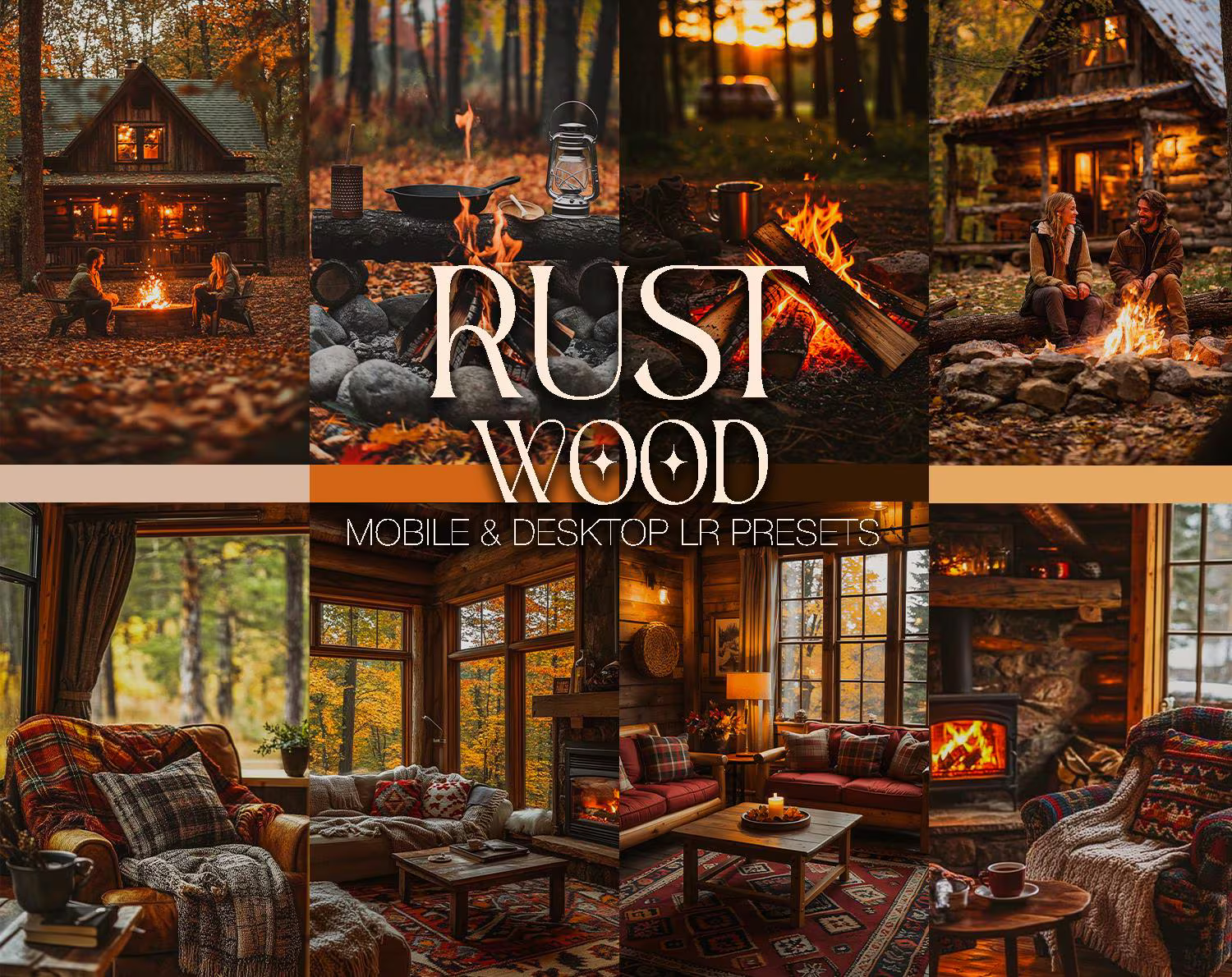 Rust Wood Photo Presets