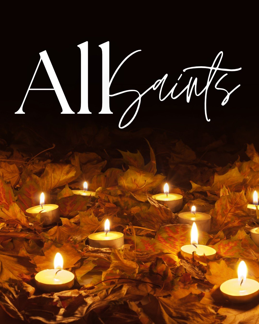 This Sunday, we gather to remember. 🕯️

Join us for All Saints Sunday as we honor and give thanks for the lives of those who have gone before us. Together, we&rsquo;ll worship, remember, and celebrate the hope we share in Christ.

Worship at 8:30 AM