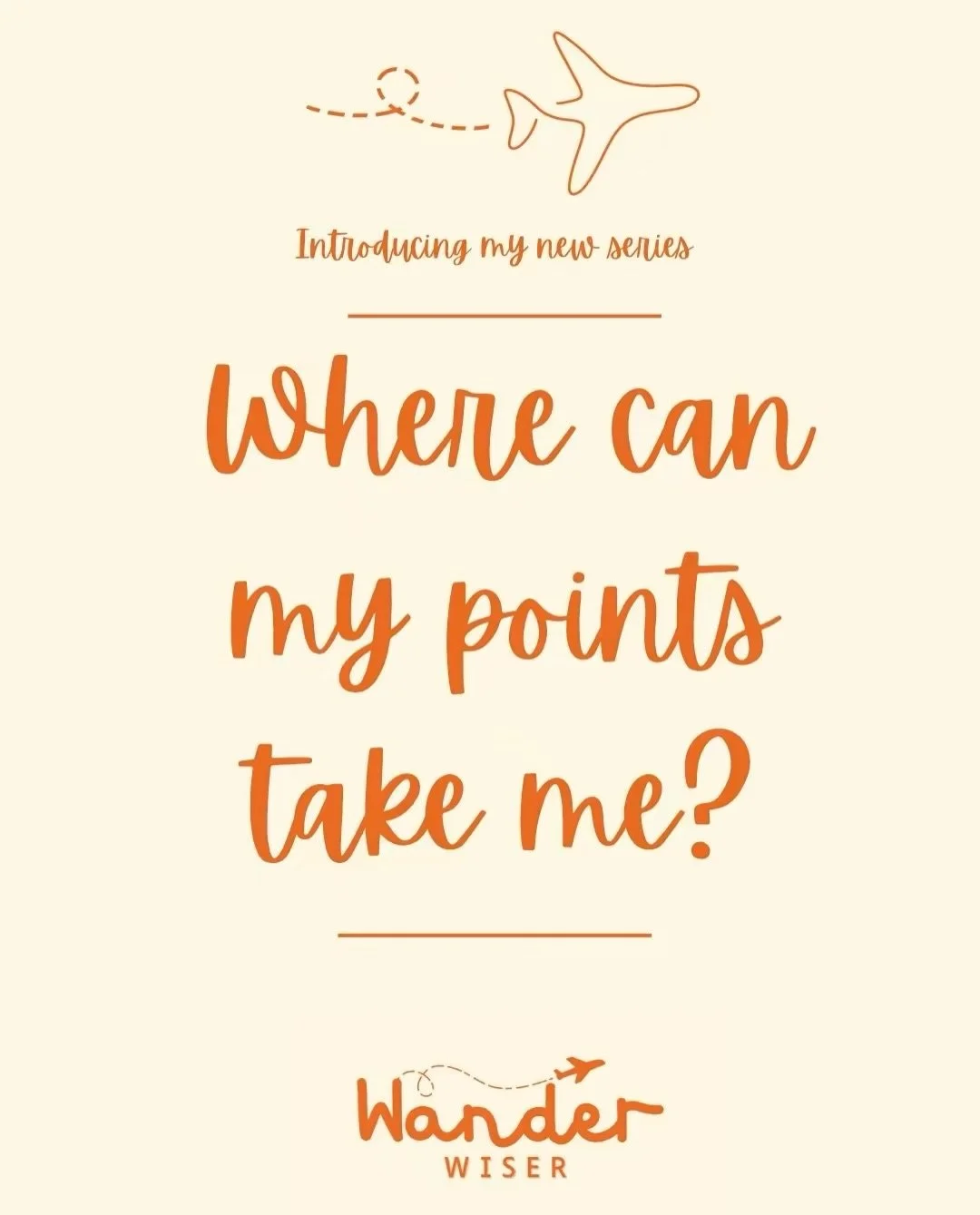 Where Can My Points Take Me? Let Me Plan Your Dream Vacation (for FREE!) 

Are you looking to use your credit card and airline points but feel overwhelmed trying to plan your trip? I will help you plan your vacation, for free!

Here&rsquo;s how to pa