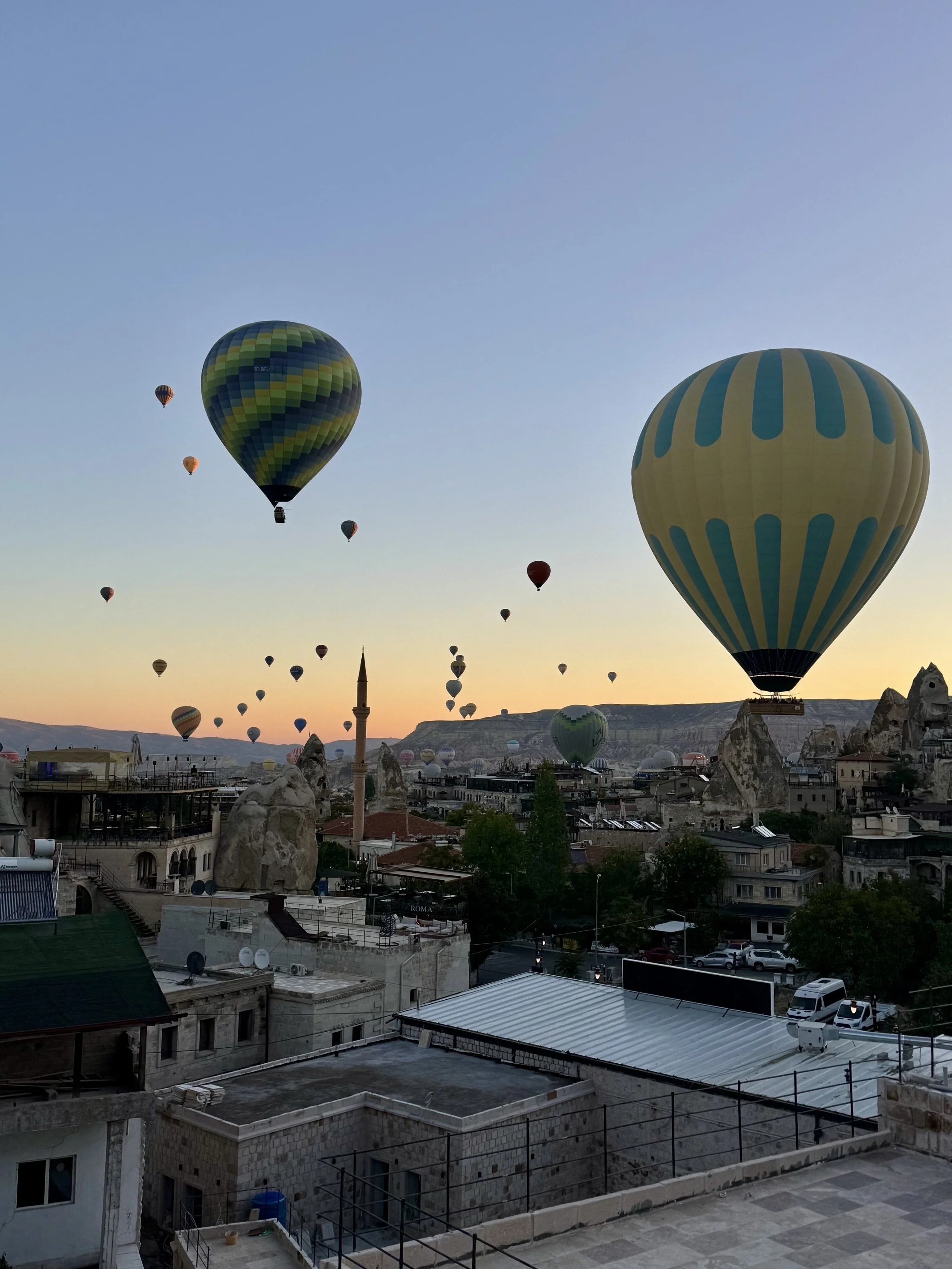 Sunrise hot-air balloons are not always guaranteed in Cappadocia