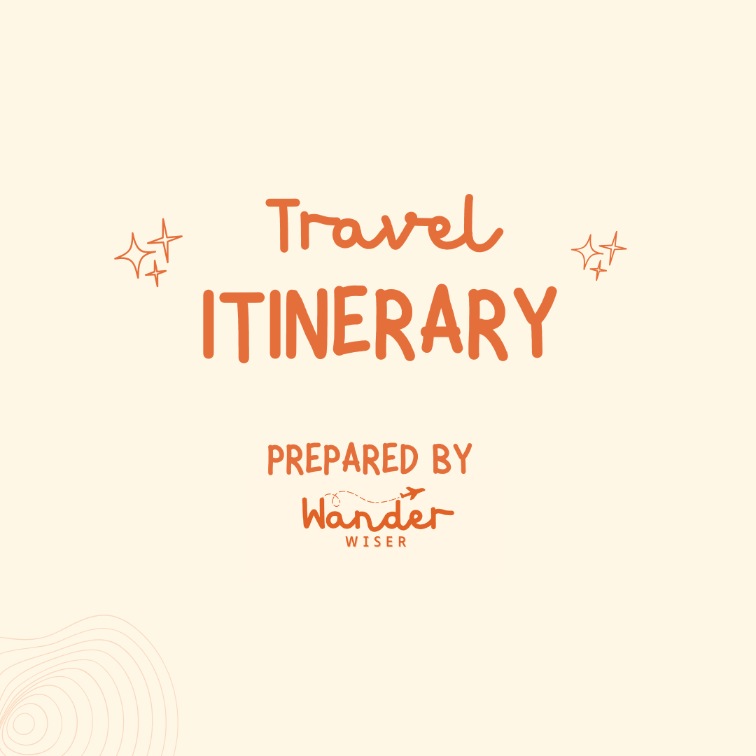 Custom Travel Itinerary