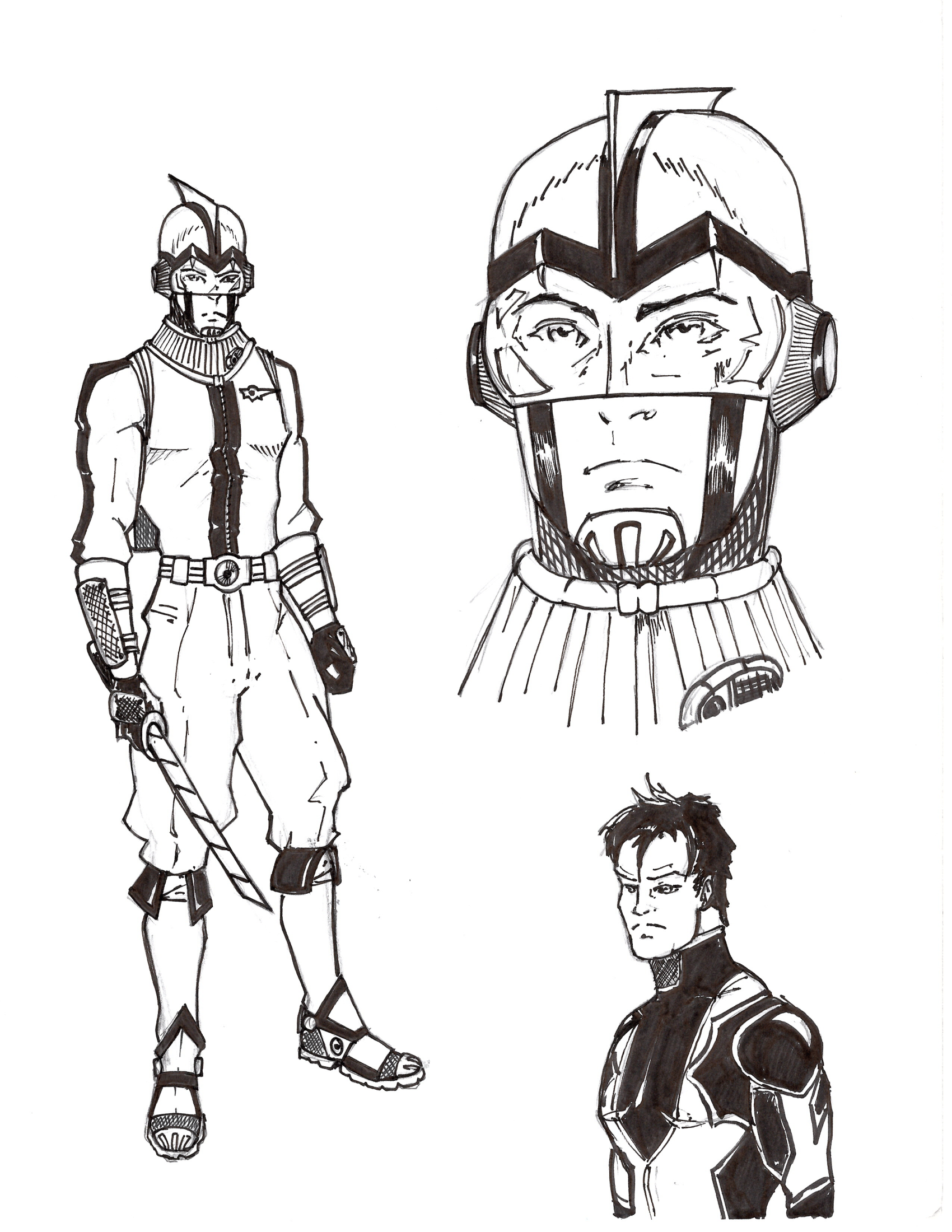 Andrew Parker the Earthman Concept Art