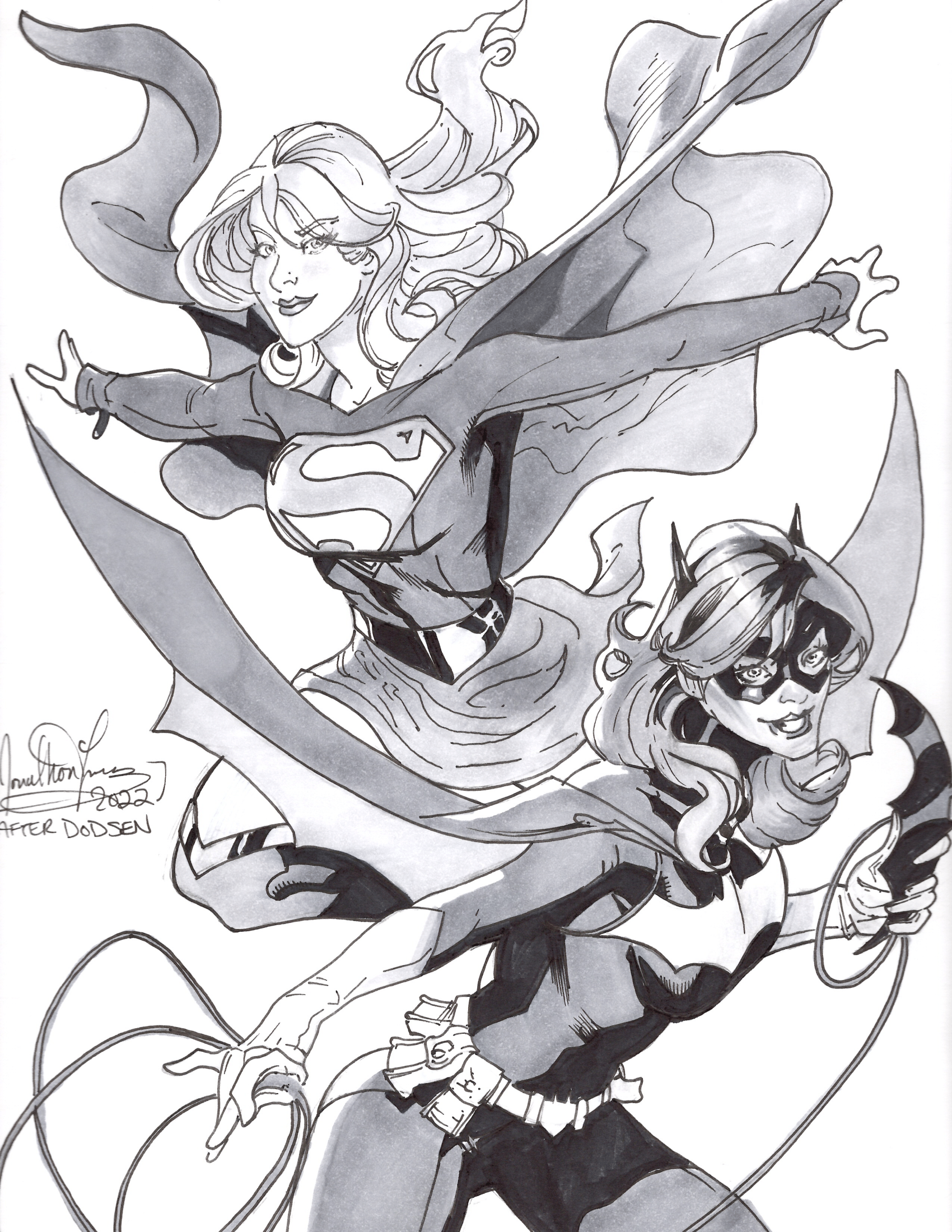 Supergirl &amp; Batgirl