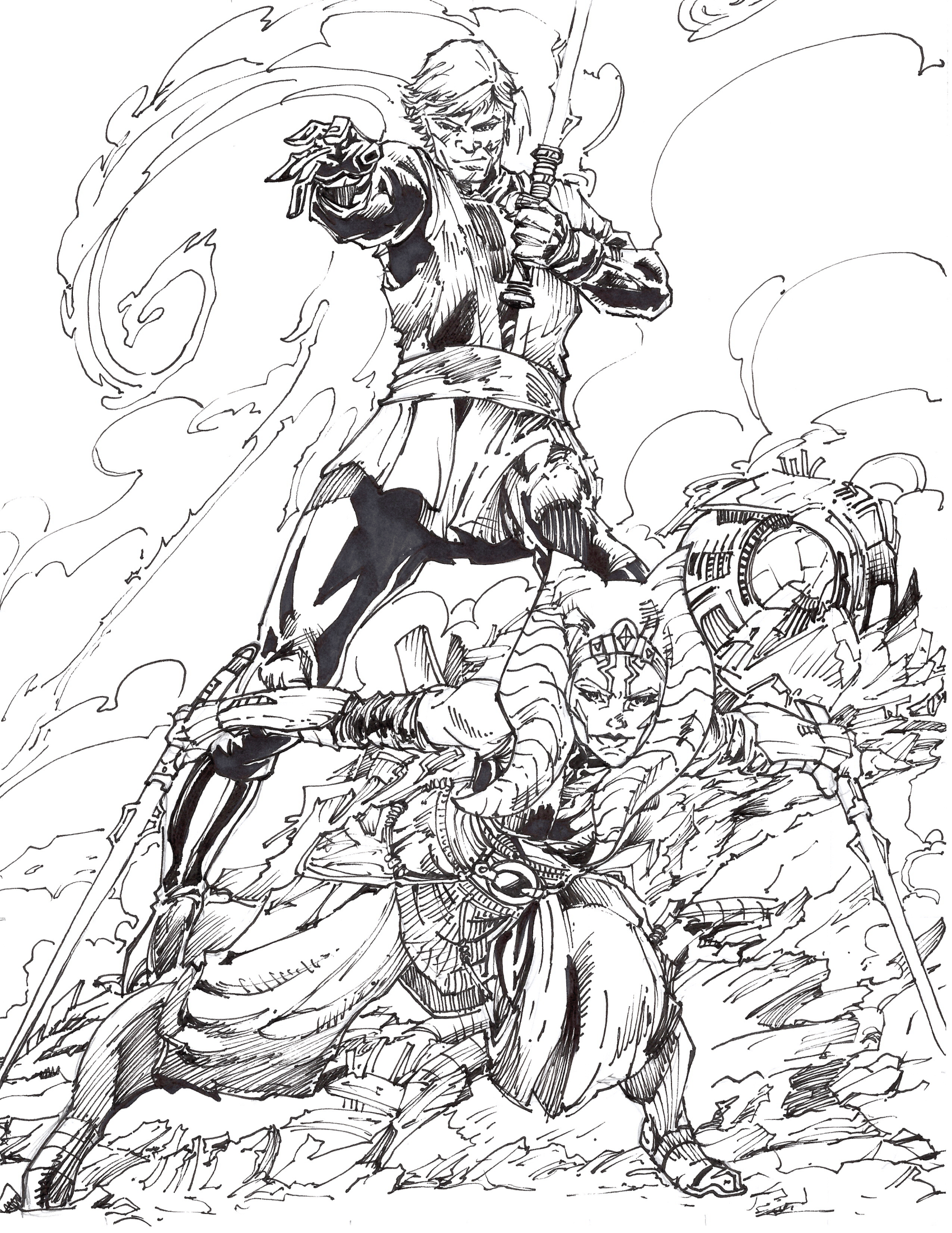 Tano &amp; skywalker