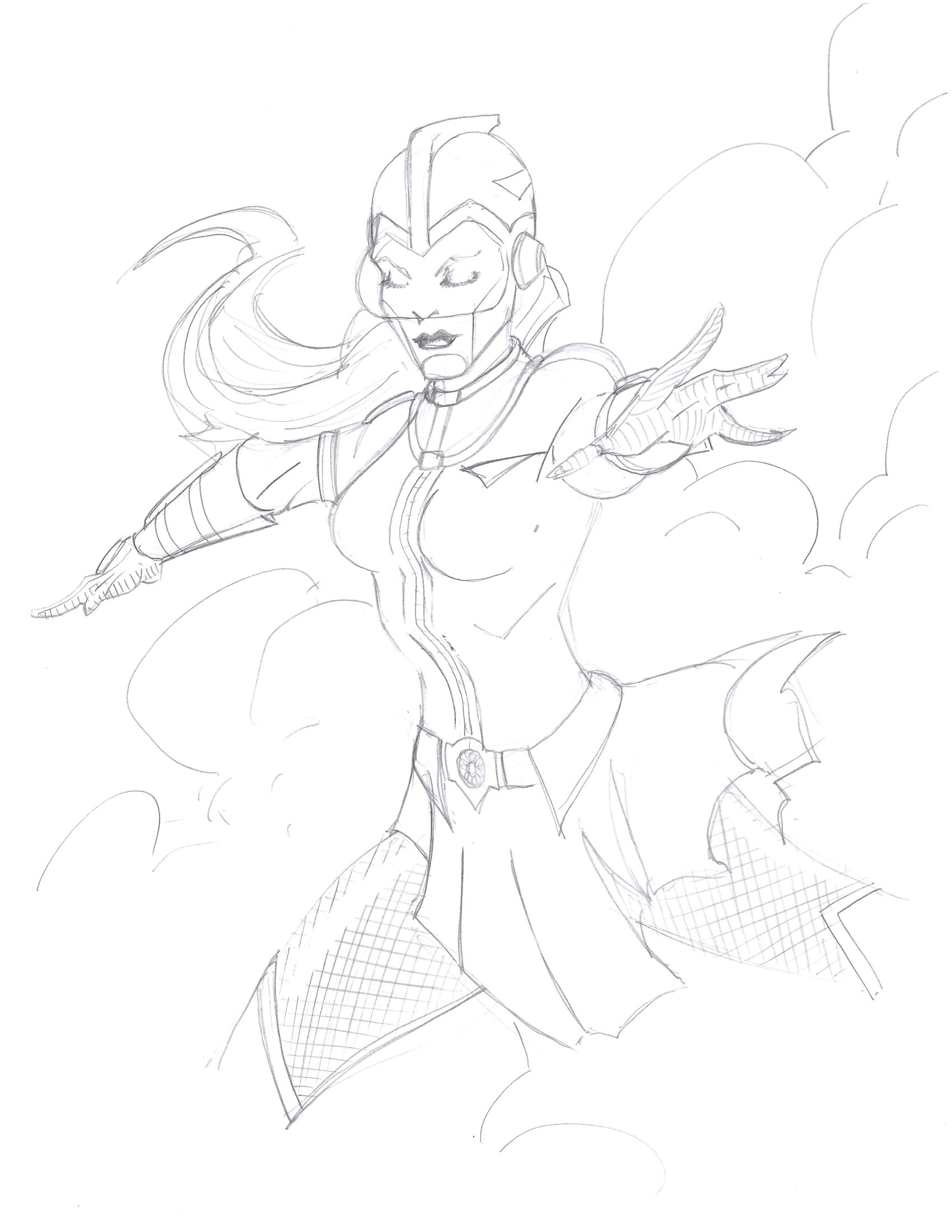 Marsha in Clouds