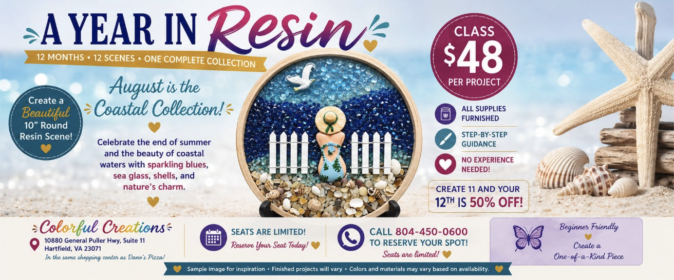 Coastal Epoxy Resin Creations
