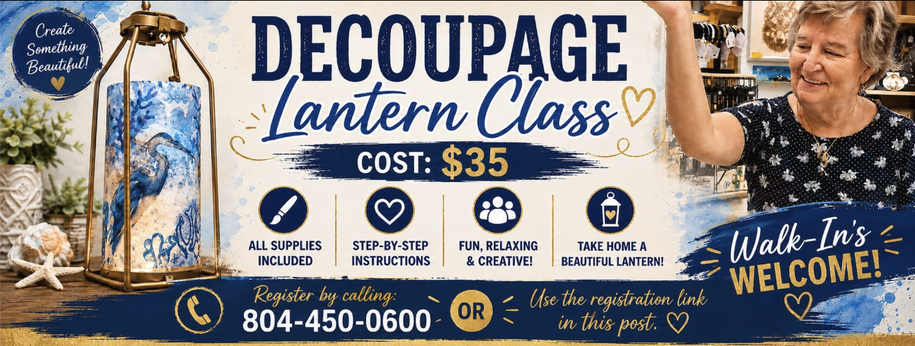 Lantern Decoupage