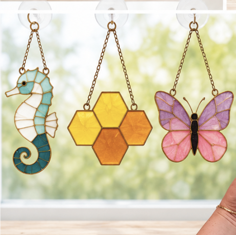 08/26, 10:30AM|Pre-Cut Stained Glass Suncatcher