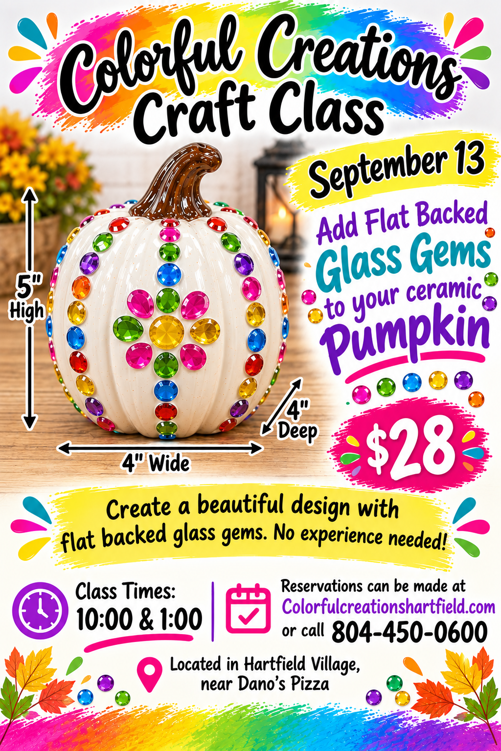Sunday Fun Day-Pumpkin Bling (Copy)