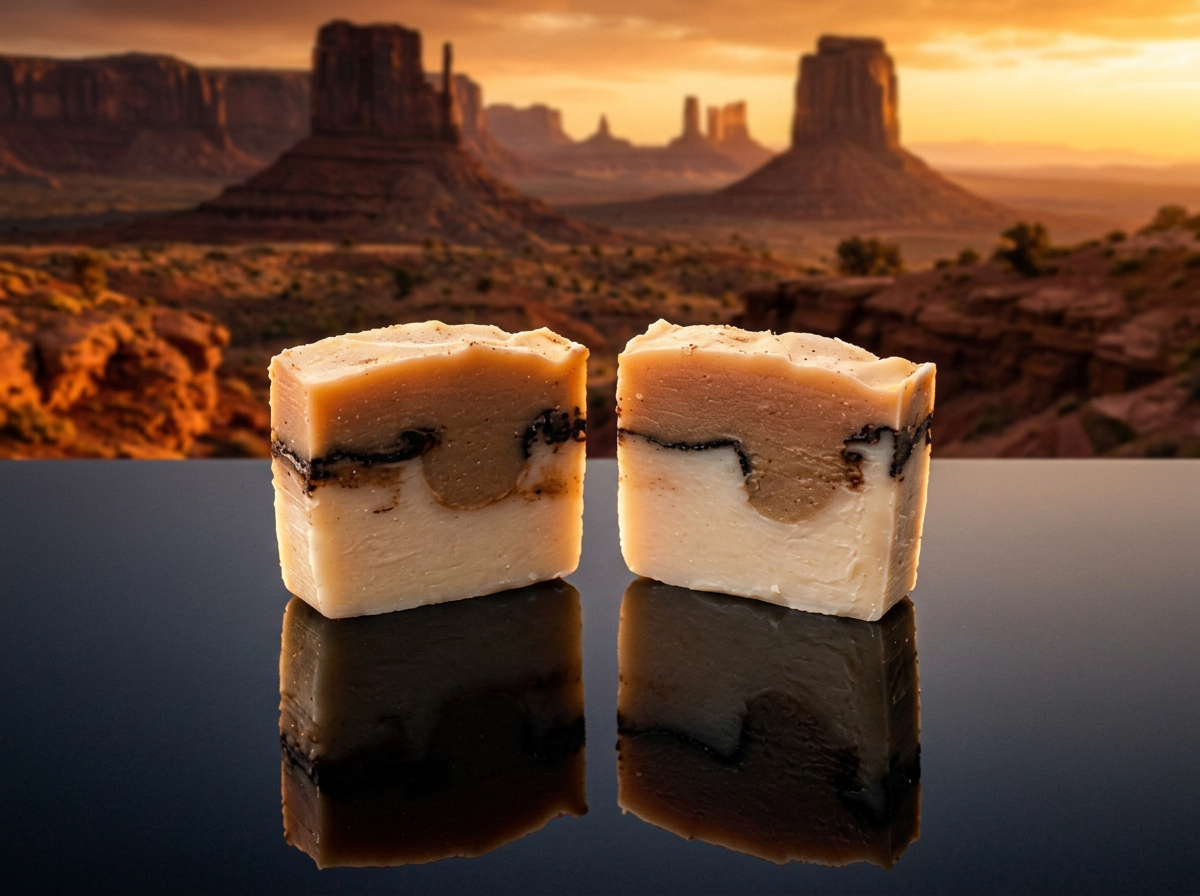 Sunset Honey and Shea Layer Soap