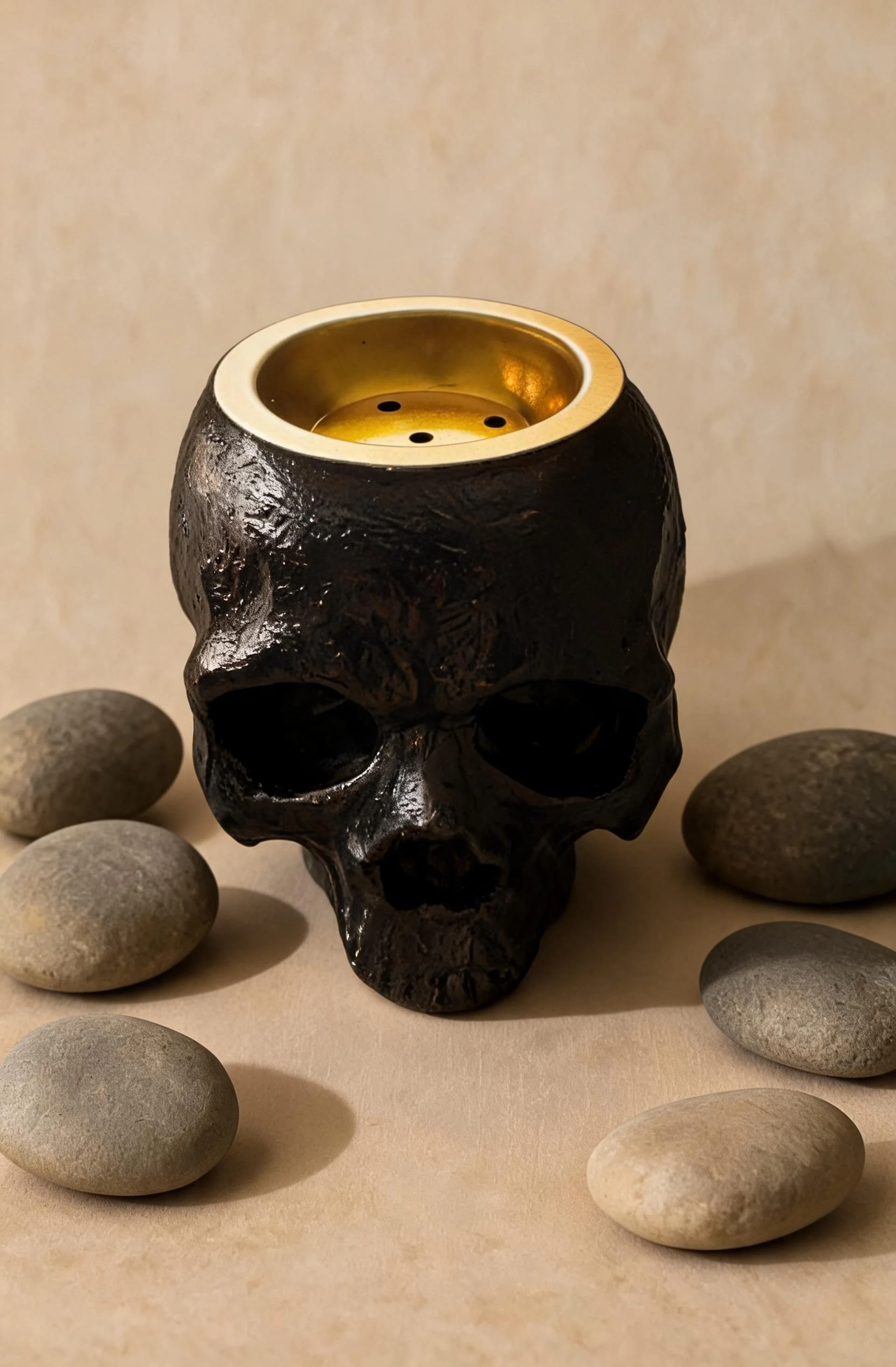 Skull Incense Burner