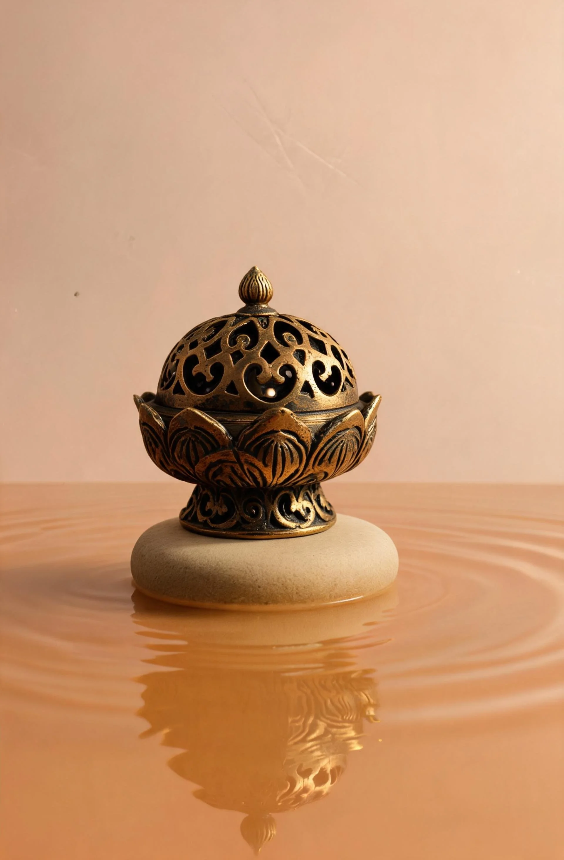 Hollow Lotus Incense Holder