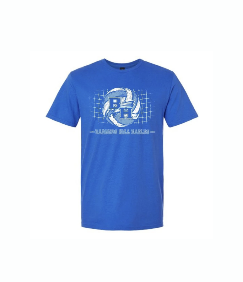 BH Volleyball Royal Cotton Tee