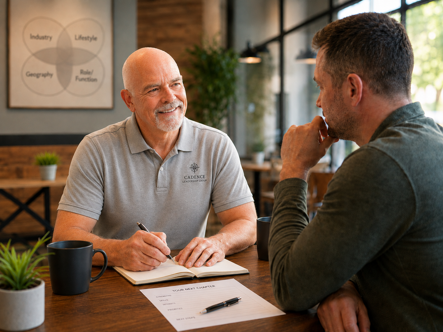 One on One career Transition coaching session