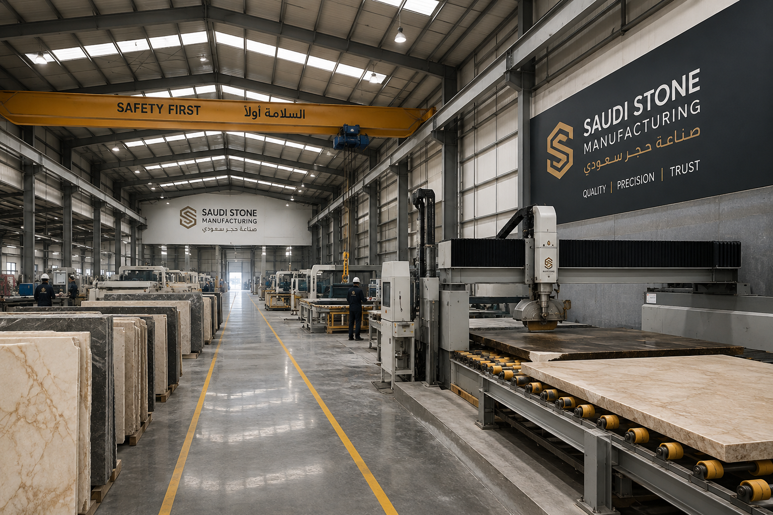 Saudi Stone Manufacturing Project Seeking a Strategic Partner