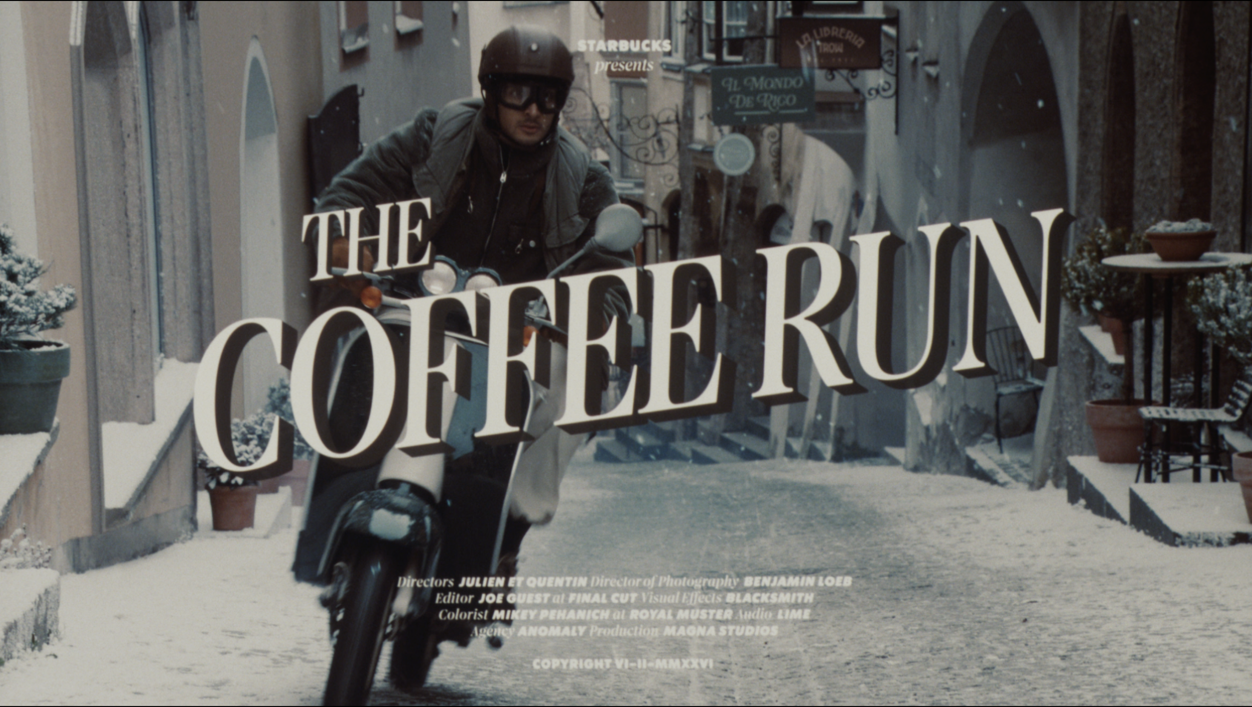 THE COFFEE RUN / Starbucks
