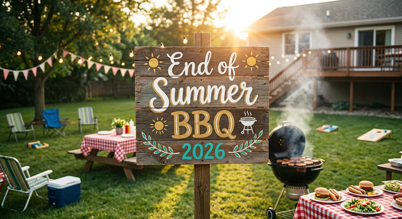 End of Summer BBQ - August 2026