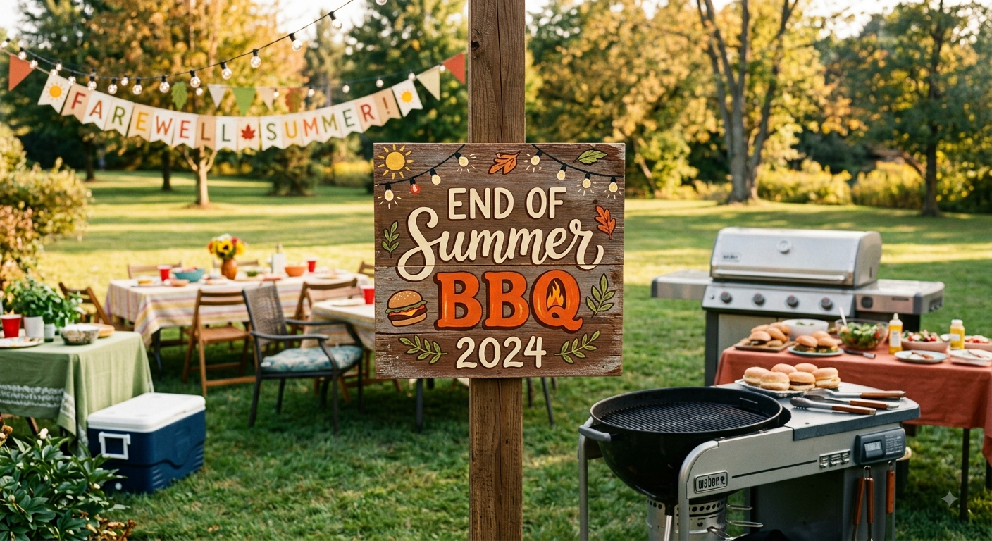 End of the Summer BBQ 2024