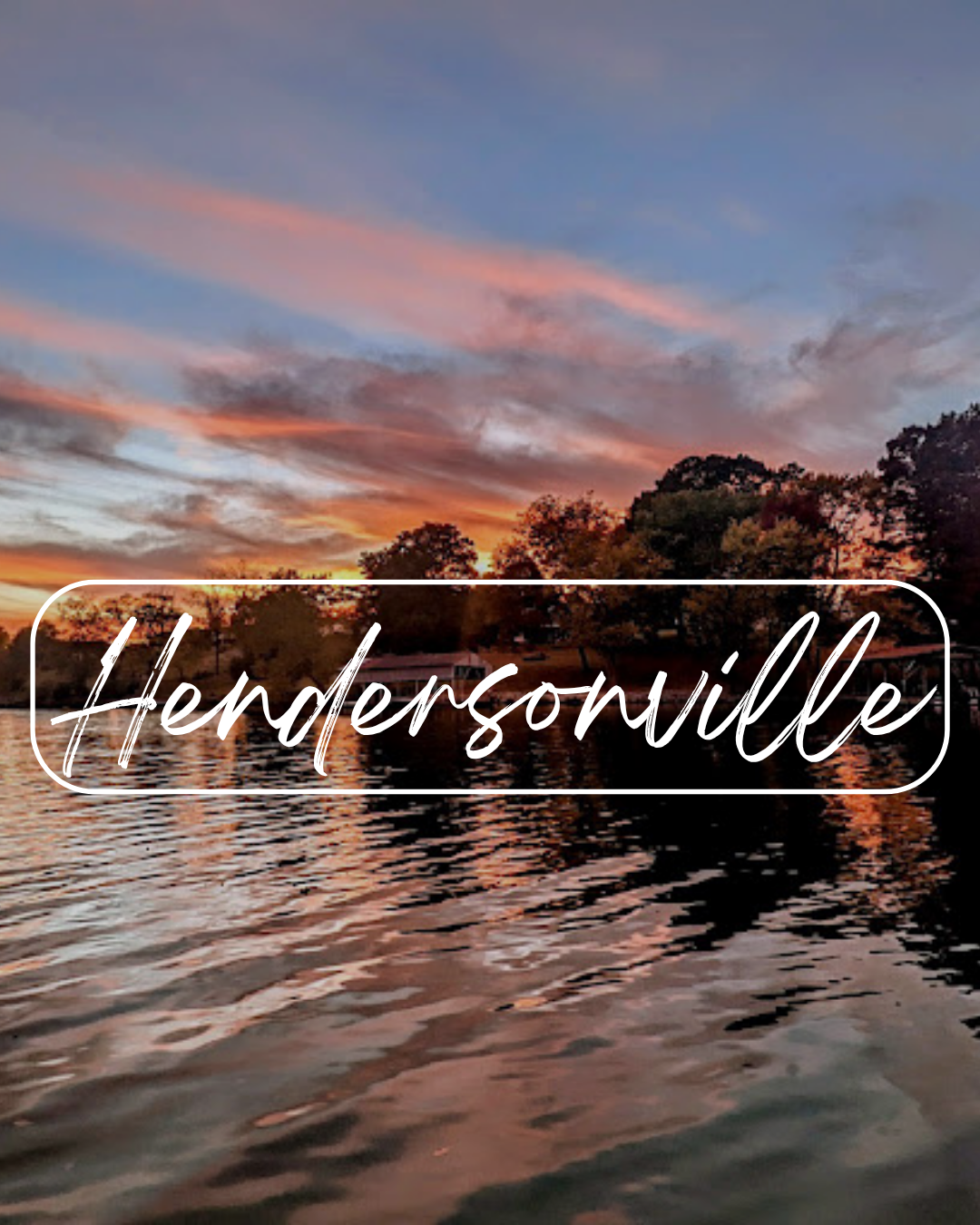 Old Hickory Lake in Hendersonville, Tennessee