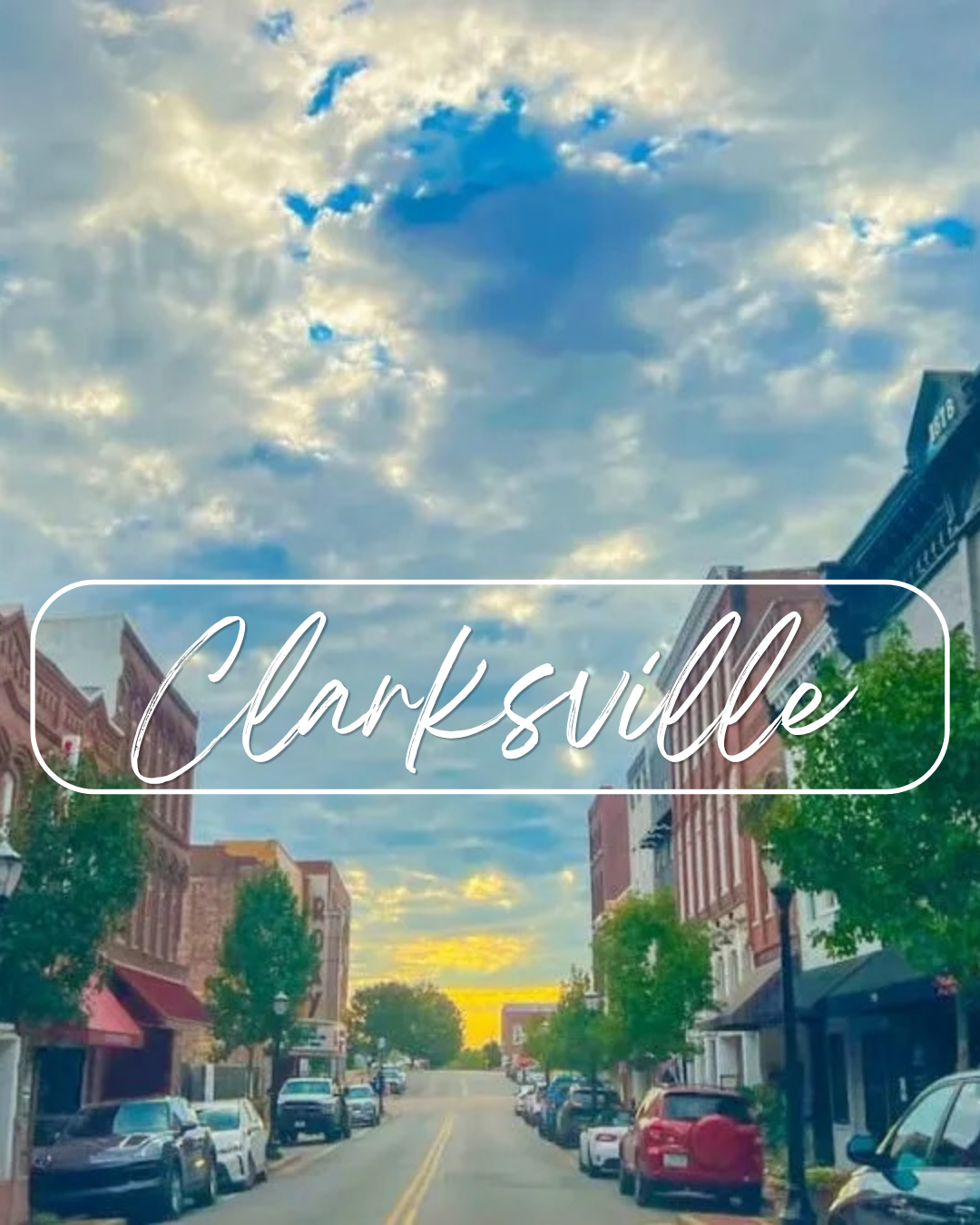 Downtown photo of Clarksville Tennessee