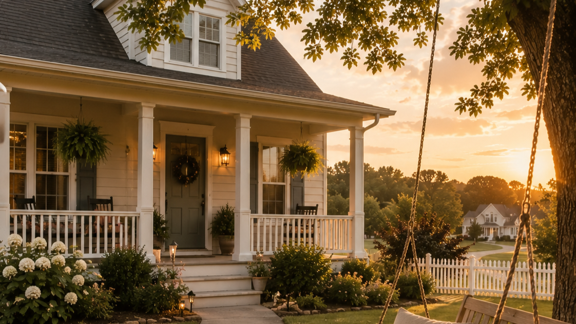 small town charm home