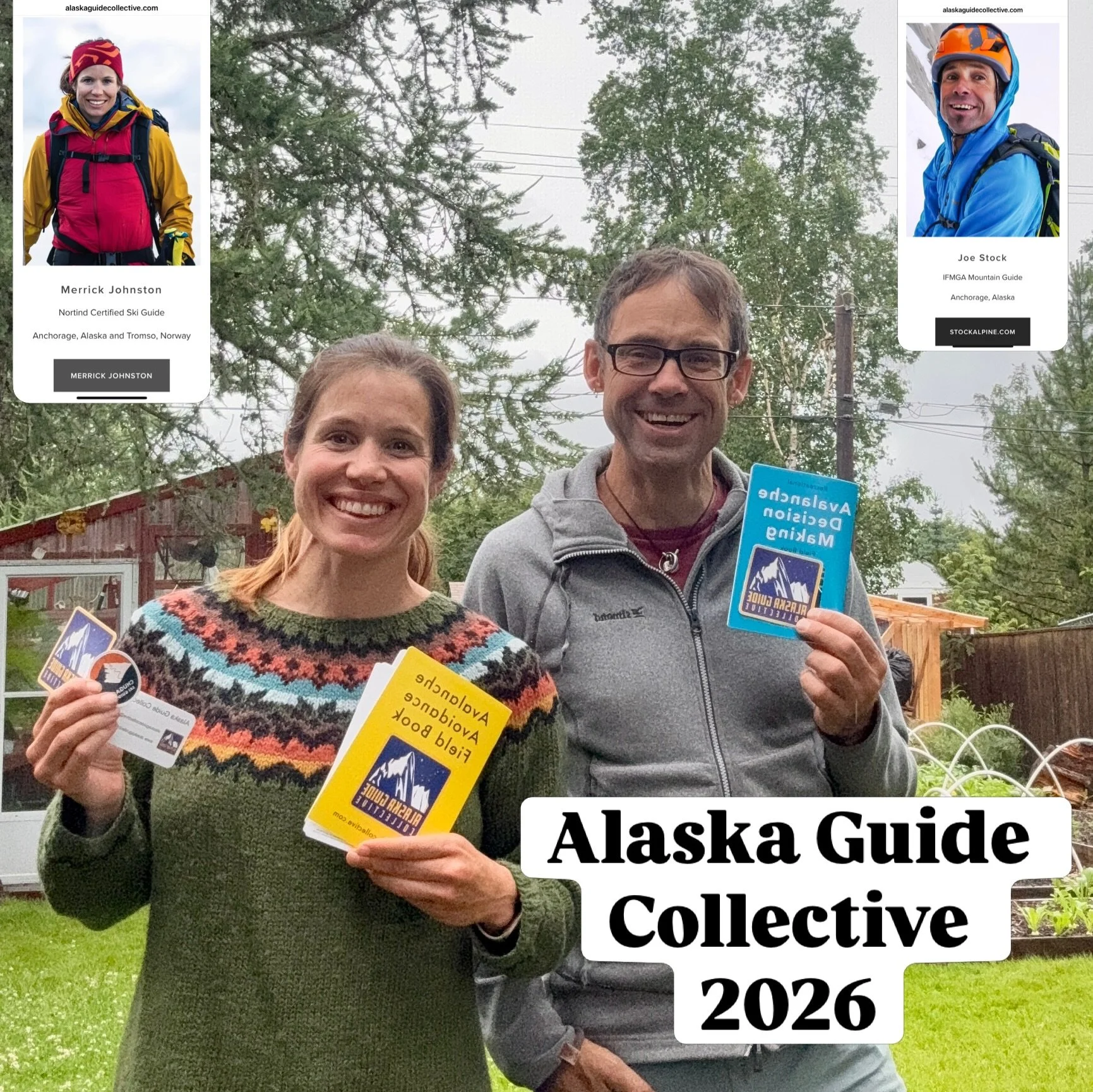 Big news!

This weekend I officially became a 50/50 owner of Alaska Guide Collective alongside IFMGA Mountain Guide Joe Stock. AGC is a company he and others have been developing for 10 years with extensive permits and protocols.

I&rsquo;m incredibl