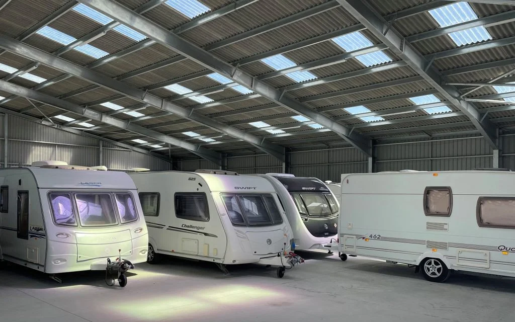 Camper storage facility