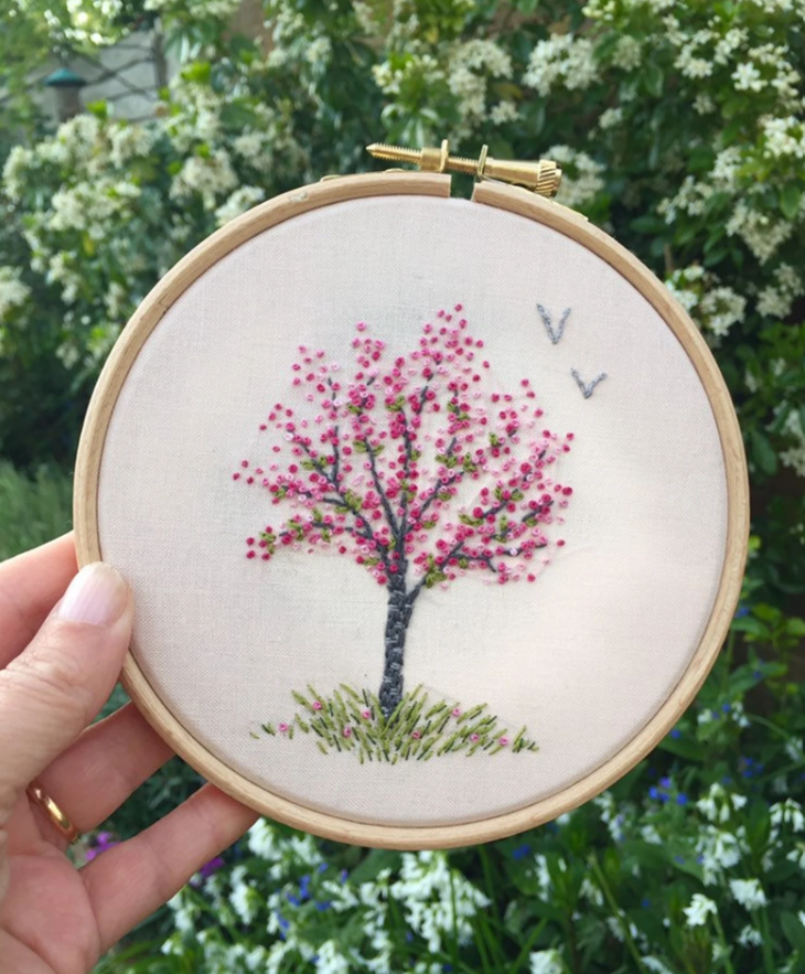 Embroidery Kit Blossom Tree