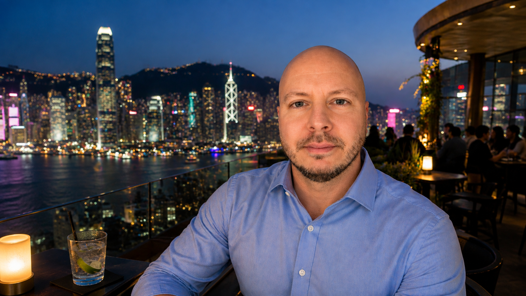 Vatra founder Ryan Swenar in Hong Kong