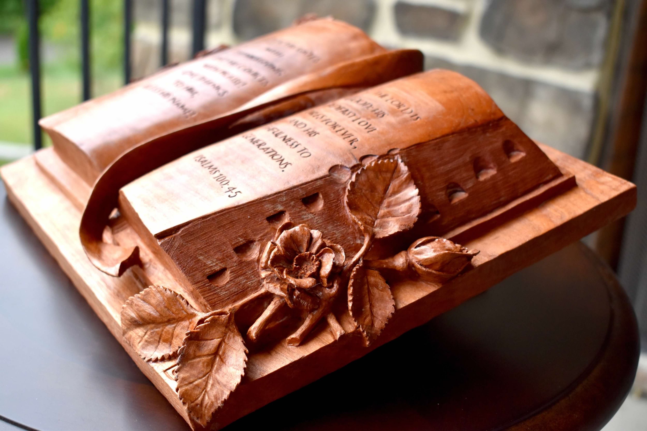 Wedding Present in African Mahogany (sold)