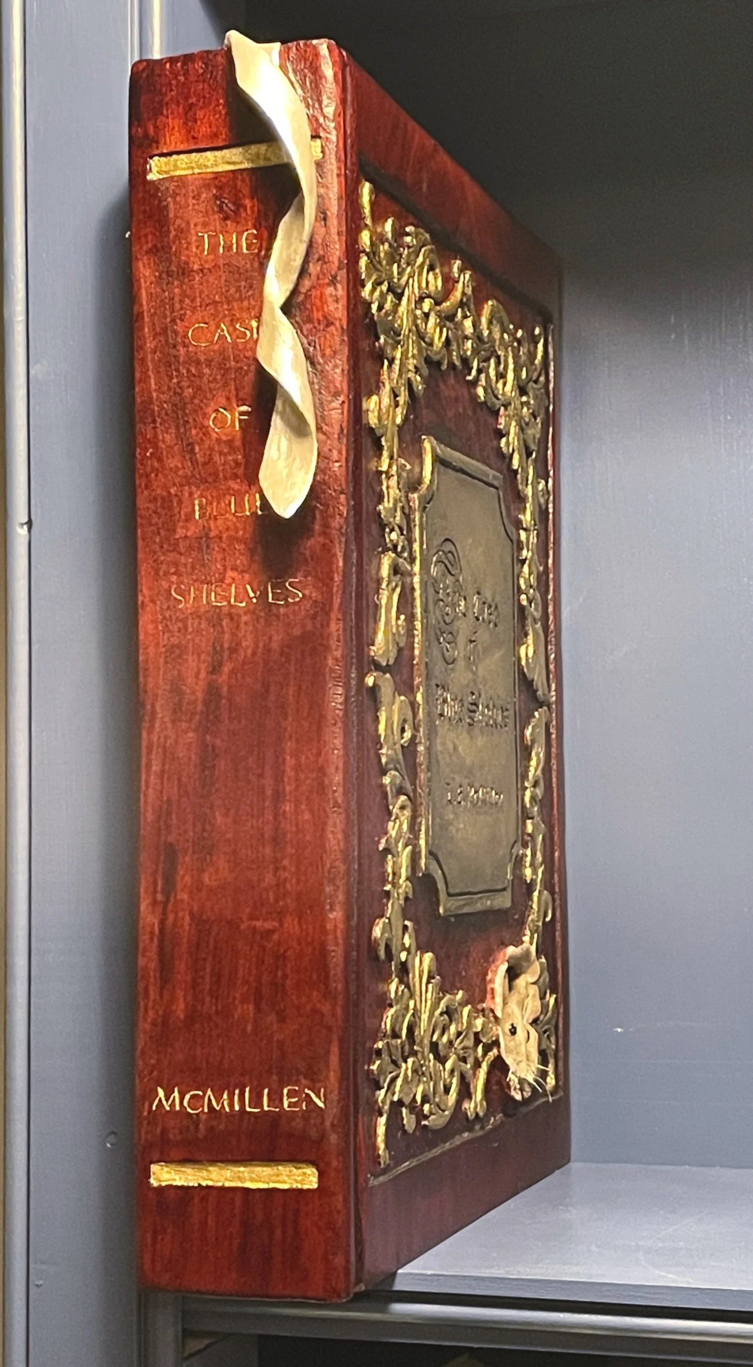 Mystery Novel in Cherry (sold)
