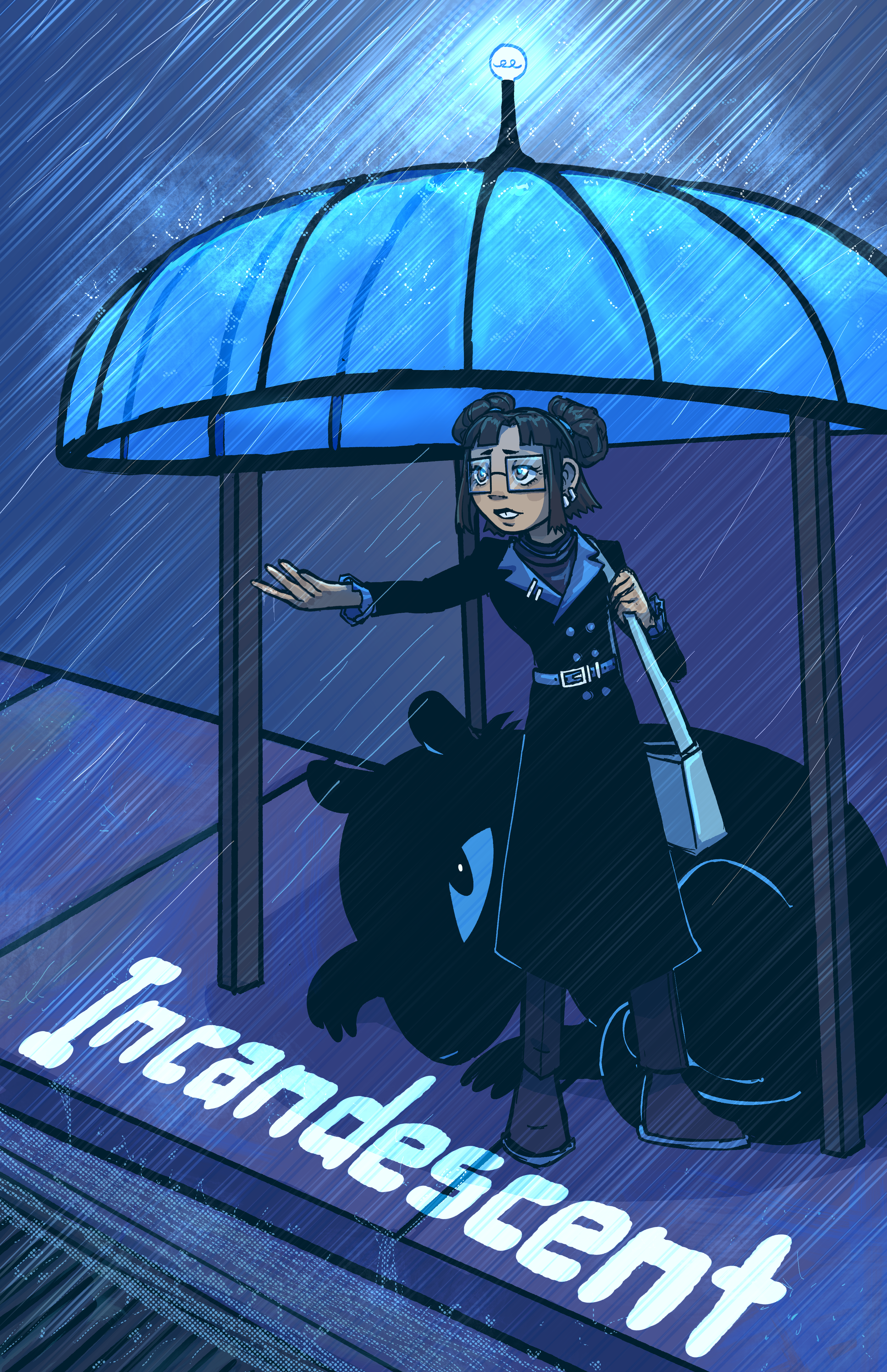 Incandescent Rain Poster