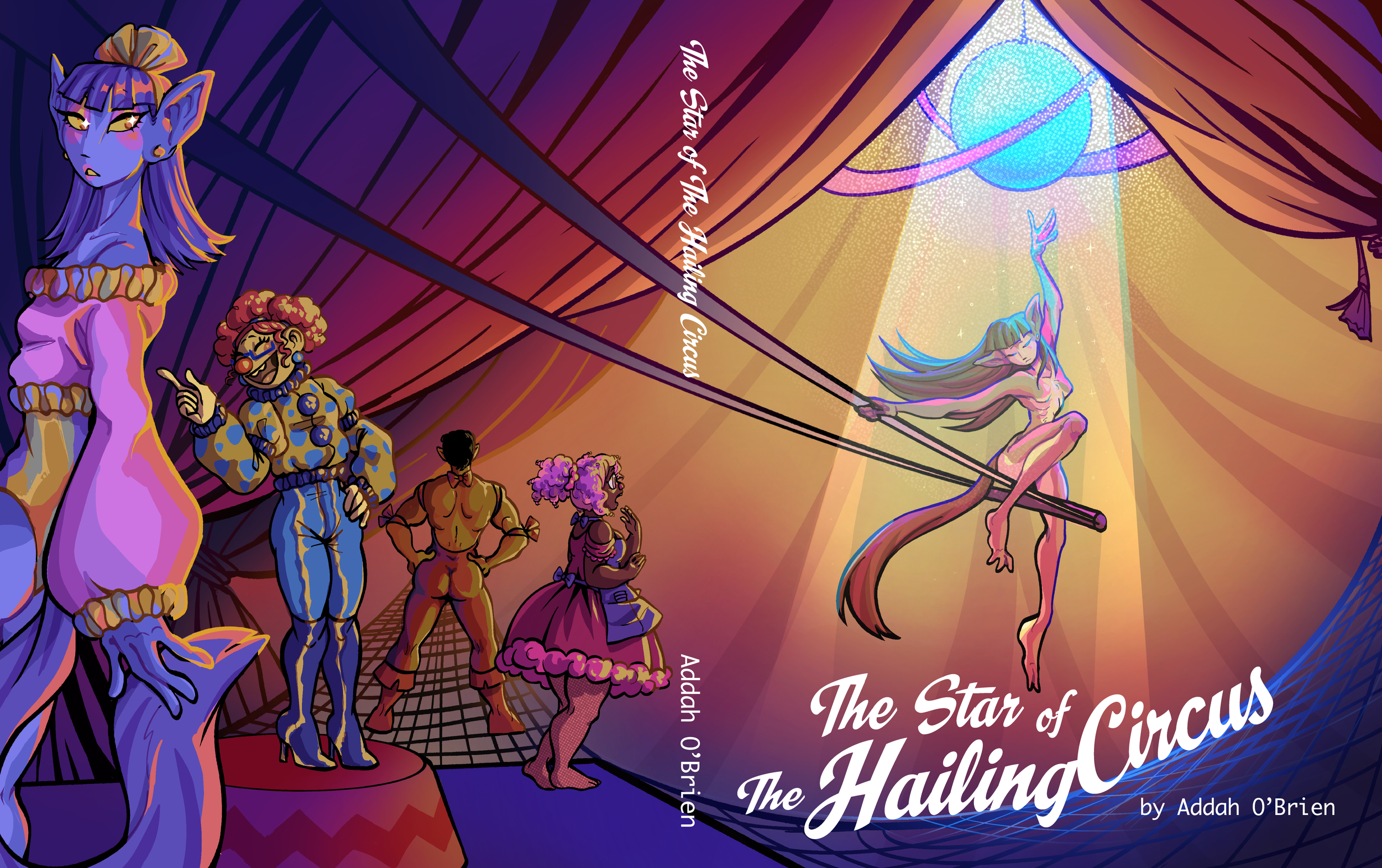 The Star of The Hailing Circus Book Jacket