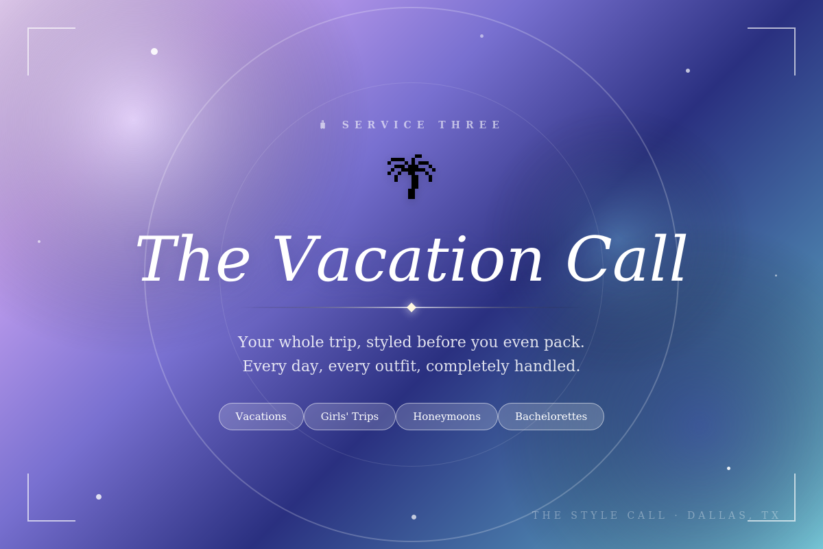 🧳 The Vacation Call