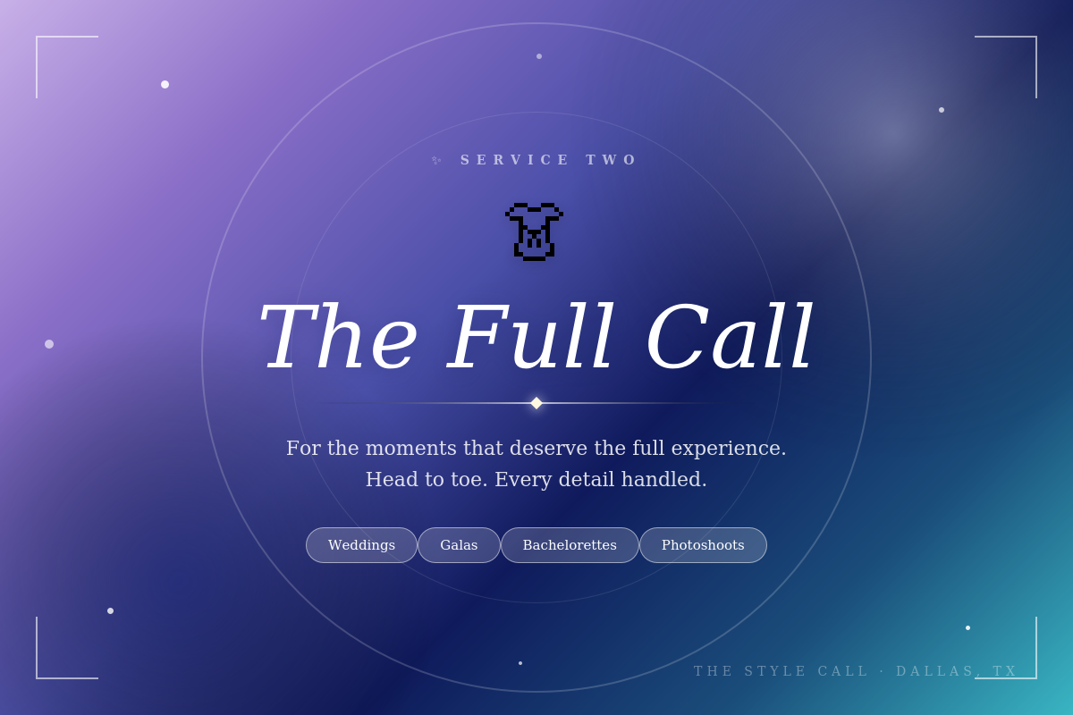 ✨ The Full Call