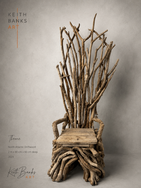 North Atlantic Driftwood Throne