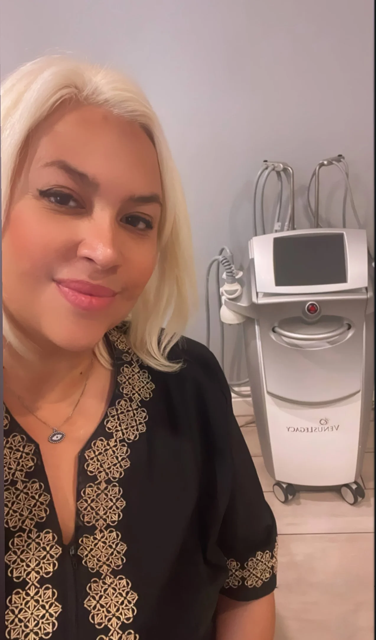 Bio of founder of The Yoly Glow Lymphatic Spa West Hollywood and her signature C-Curve technique for lymphatic drainage and contouring