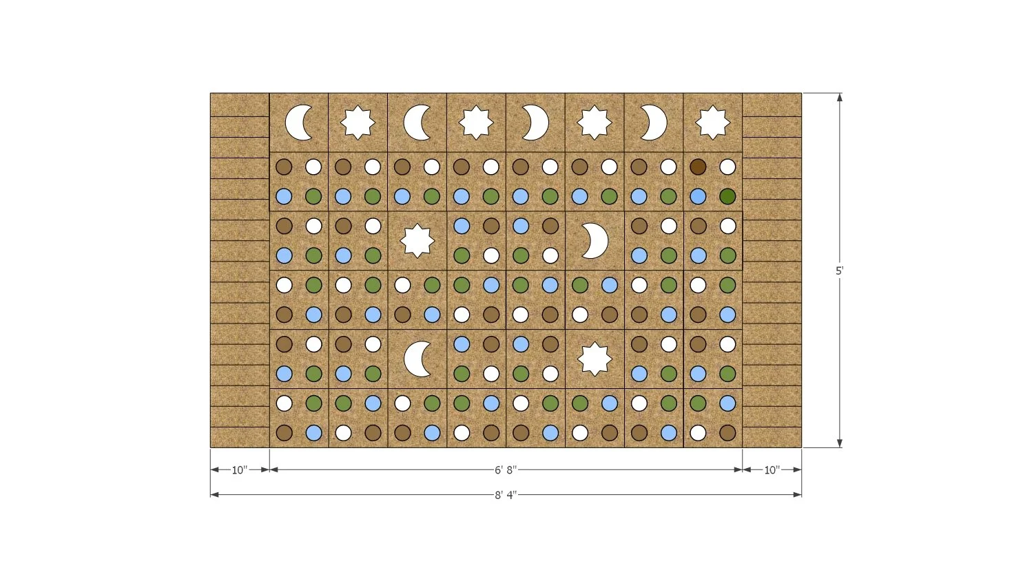 Lumina Sun Block Privacy Wall