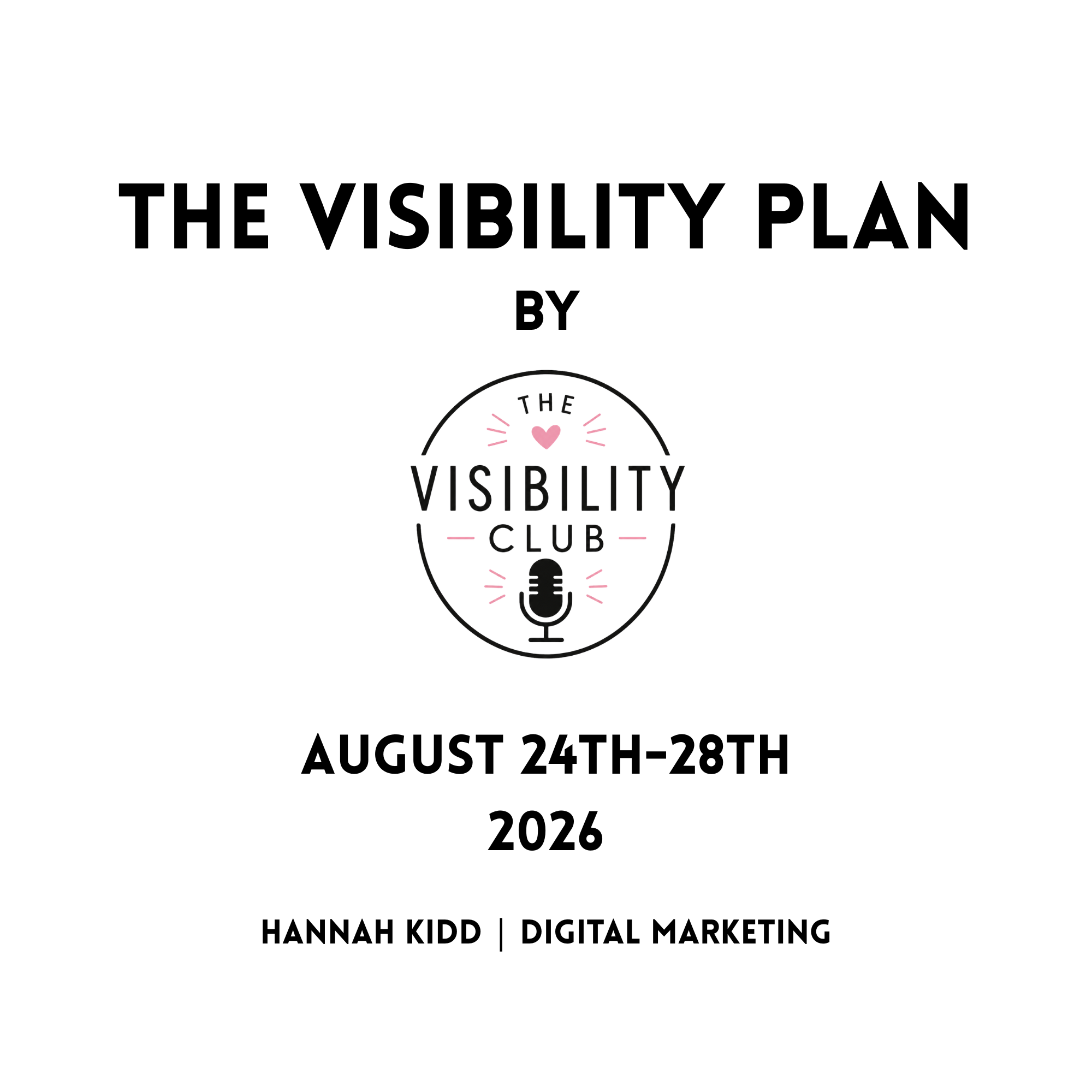 visibility plan 24th aug